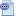 Blue Document PHP Icon 16x16 png