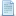 Blue Document Text Icon