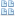 Blue Document View Thumbnail Icon 16x16 png