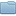Blue Folder Horizontal Icon 16x16 png