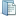 Blue Folder Open Document Text Icon
