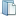 Blue Folder Open Document Icon