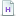Document Attribute H Icon