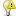 Light Bulb Exclamation Icon 16x16 png
