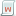 Script Attribute W Icon