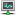 System Monitor Network Icon 16x16 png