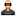 User Thief Baldie Icon 16x16 png
