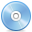 Disc Blue Icon 32x32 png
