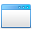 Application Blue Icon 32x32 png