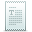 Receipt Text Icon 32x32 png