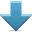 Down Arrow Icon 32x32 png