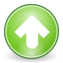 Actions Go Up Icon 128x128 png