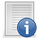 Mimetypes Text X Readme Icon 128x128 png