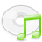 Devices Media CD-Rom Audio Icon 48x48 png