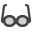 Glasses 1 Icon 32x32 png