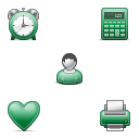 Iconza Green Icons