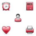 Iconza Red Icons