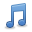 Music Blue Icon