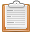 Clipboard Full Icon 32x32 png