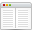Window App List View Icon 32x32 png