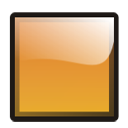 Orange Square Icon