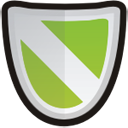 Green Shield Icon 128x128 png