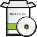 Opened Green Soft Box Icon
