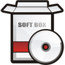 Opened Red Soft Box Icon 128x128 png