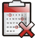 Calendar Delete Icon 128x128 png