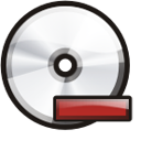 Disc Remove Icon 128x128 png