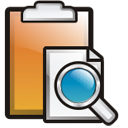 Clipboard Search Icon 128x128 png