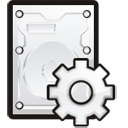 Hard Drive Options Icon 128x128 png