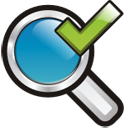 Search Check Icon 128x128 png