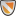 Orange Shield Icon 16x16 png