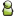 Green User Support Icon 16x16 png