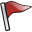 Red Flag Icon 32x32 png