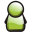 Green User Icon 32x32 png