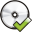 Disc Check Icon 32x32 png