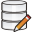 Database Edit Icon 32x32 png
