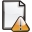 Document Warning Icon 32x32 png