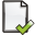 Document Check Icon 32x32 png