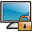 Computer Lock Icon 32x32 png