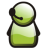 Green User Support Icon 48x48 png
