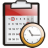 Calendar Clock Icon 48x48 png