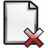 Document Delete Icon 48x48 png