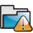 Folder Warning Icon 48x48 png