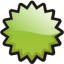 Green Badge Icon 64x64 png