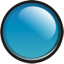Blue Orb Icon 64x64 png