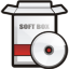 Opened Red Soft Box Icon 64x64 png