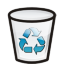 Recycled Bin Icon 64x64 png